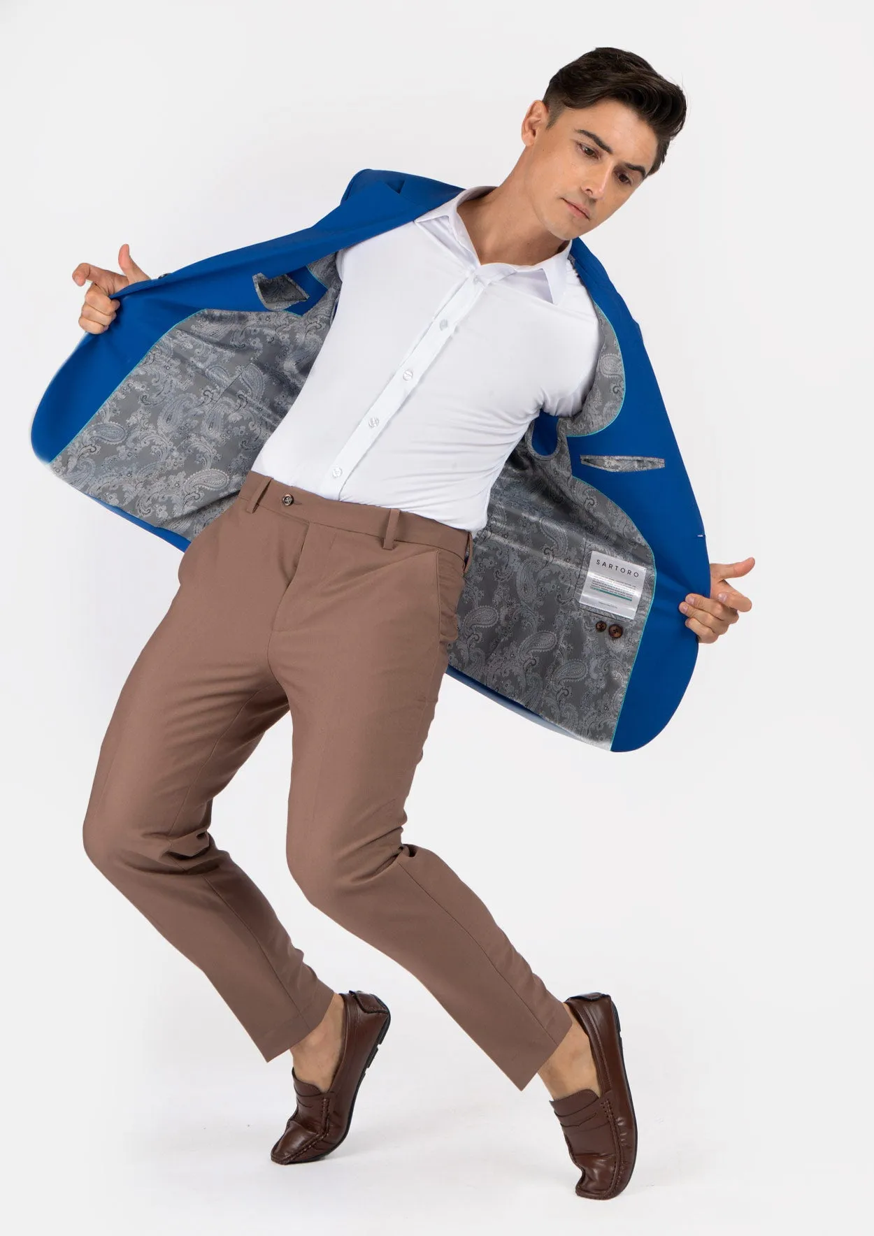 Astor Royal Blue Stretch Jacket