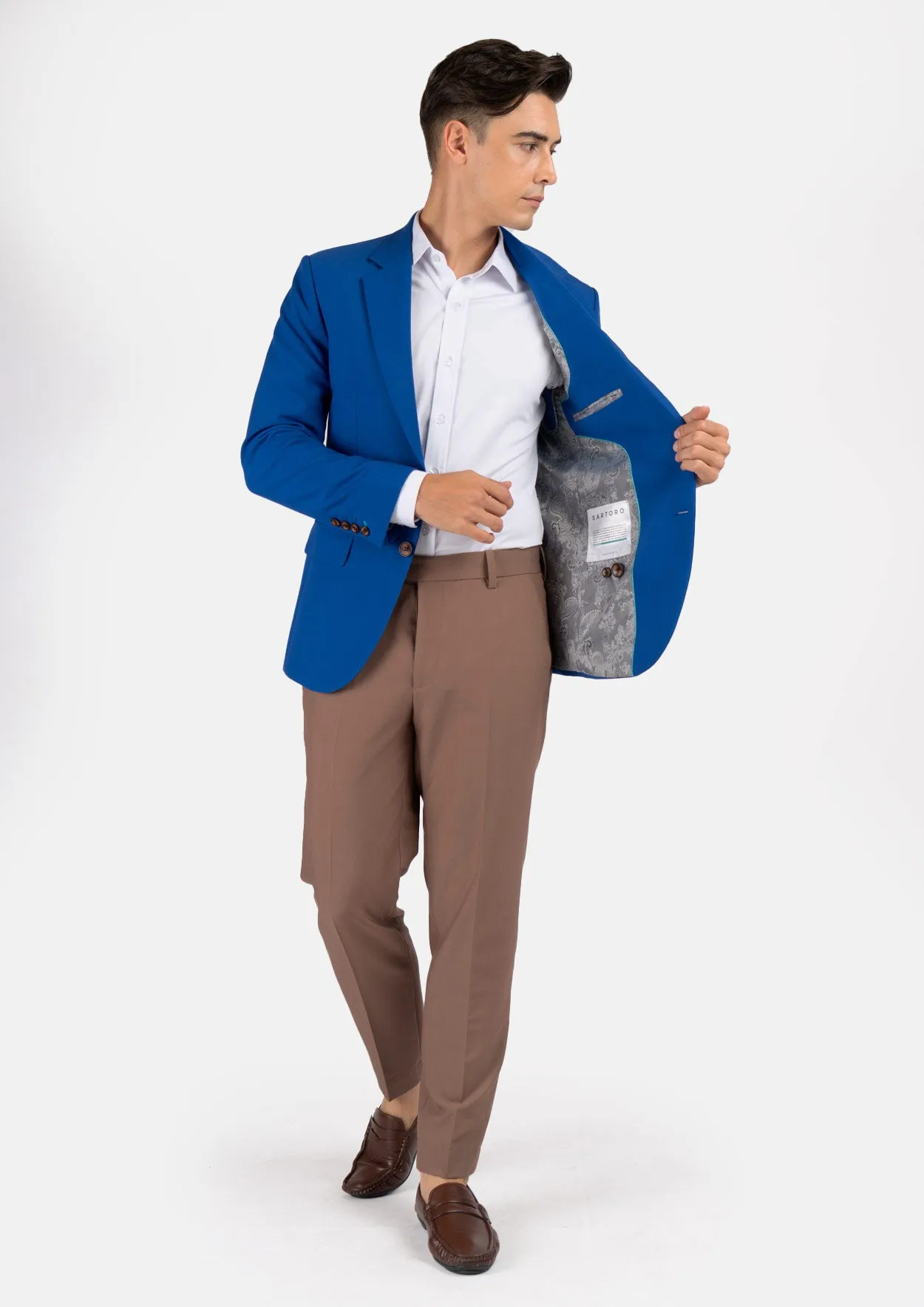 Astor Royal Blue Stretch Jacket