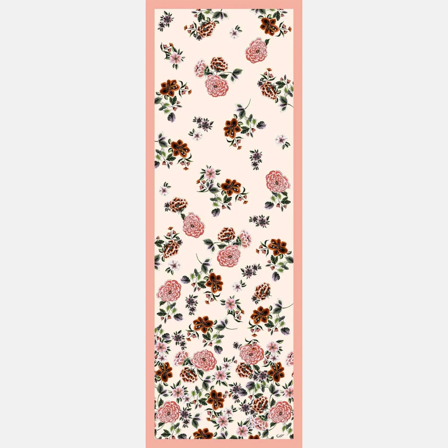 Bella - Silk Scarf/Shawl - Rose