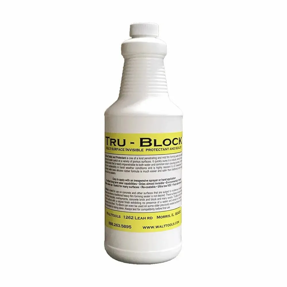 Best 'Invisible' Concrete Sealer Water-Based Silicone - Tru-Block