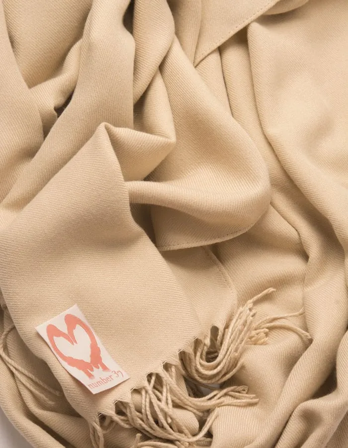 Biscuit Wedding Pashmina