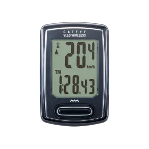 Cateye Velo Wireless Bicycle Computer 8 Function Speedometer -Live4Bikes