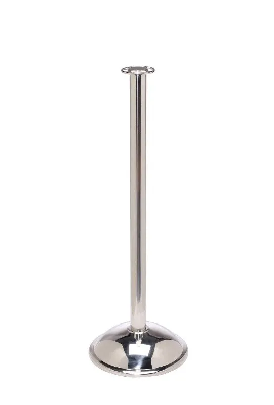 Crowd Control Barrier Stanchions Elegance Flat Top Dome Base