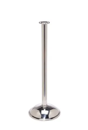 Crowd Control Barrier Stanchions Elegance Flat Top Dome Base