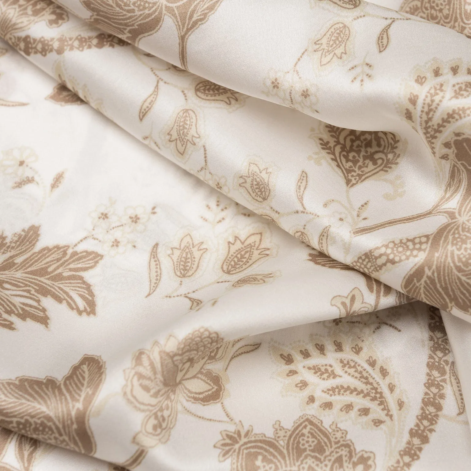 Esmeralda - Silk Scarf/Shawl - Soft White