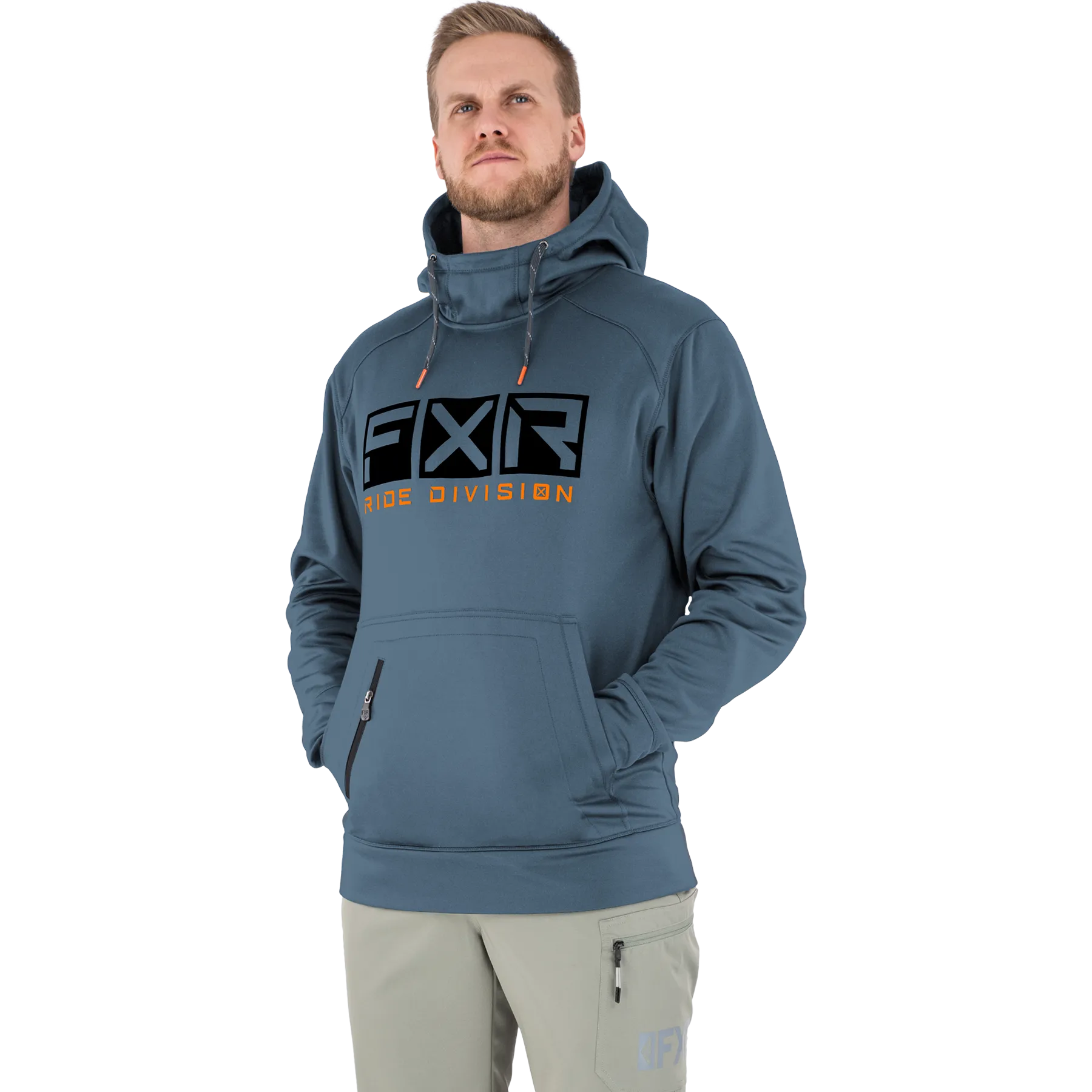 FXR Helium Tech Pullover Fleece Steel/Black