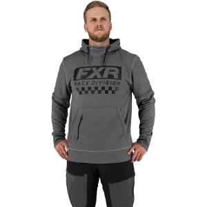 FXR Race Division Tech Pullover Fleece Grey Heather/Black