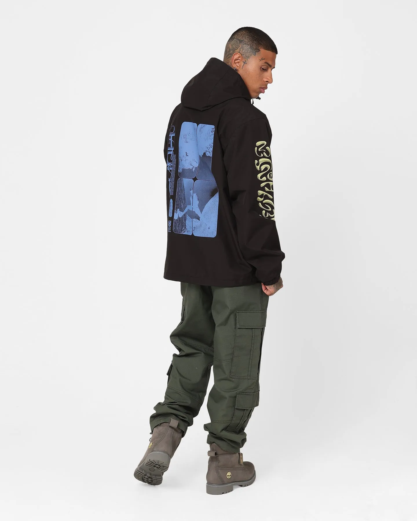 Helly Hansen X Even Suseg Play Oversized Rain Jacket 990 Black