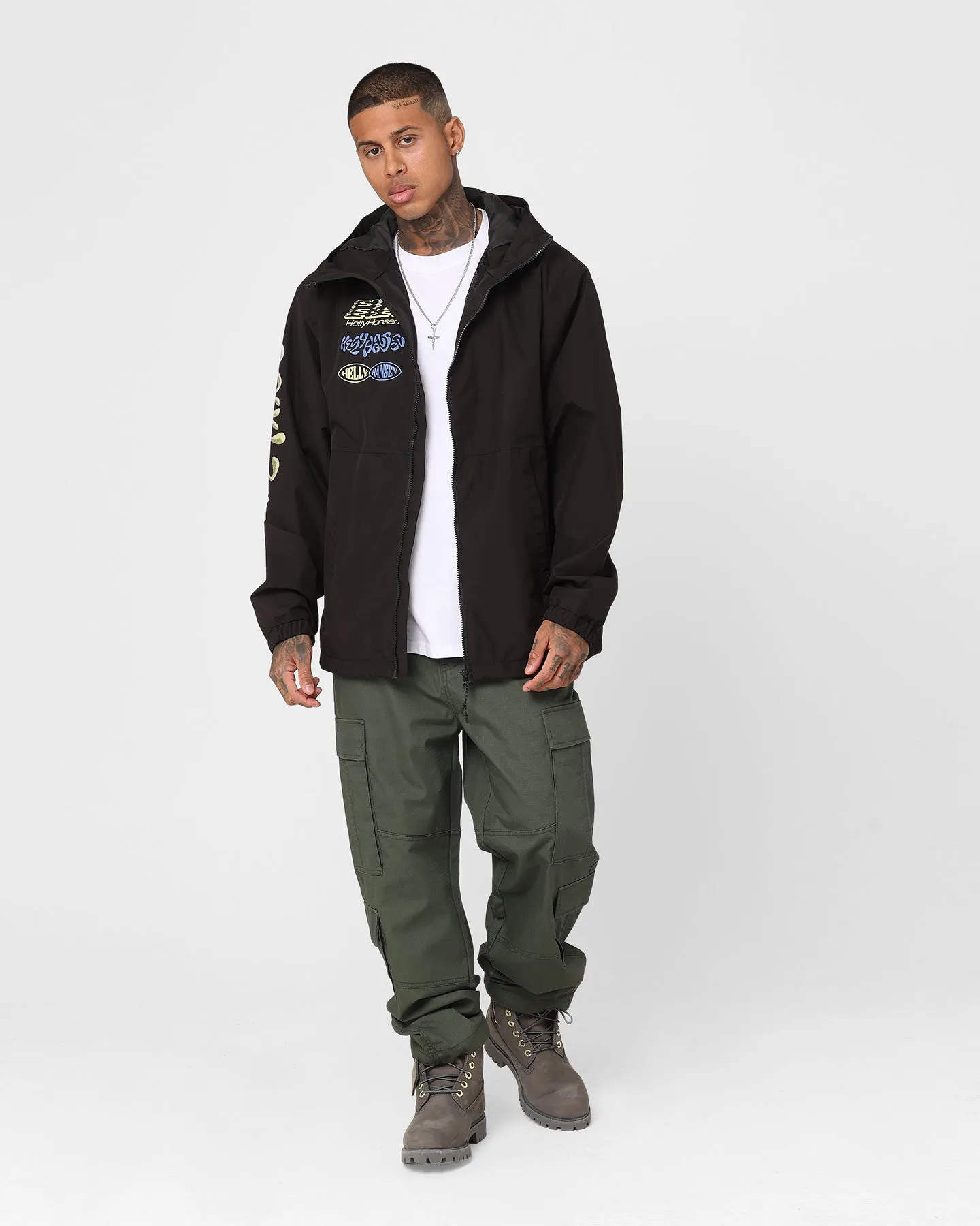 Helly Hansen X Even Suseg Play Oversized Rain Jacket 990 Black