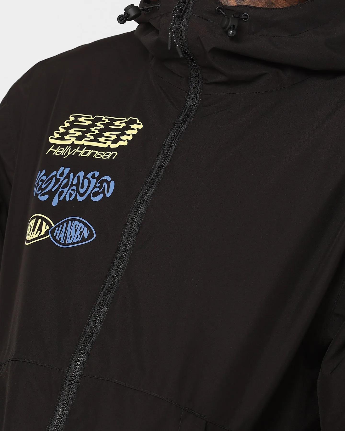 Helly Hansen X Even Suseg Play Oversized Rain Jacket 990 Black