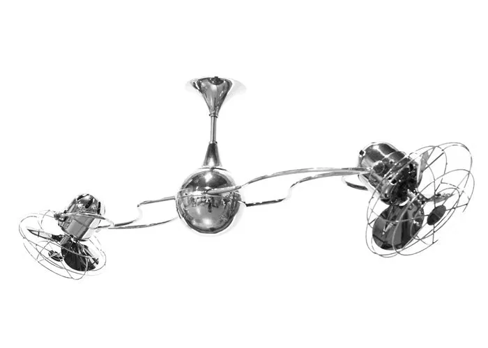 Italo Ventania 60" Ceiling Fan with Decorative Cage