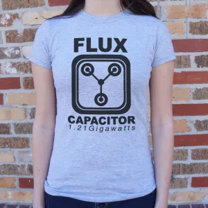 Ladies Flux Capacitor 1.21 Gigawatts T-Shirt
