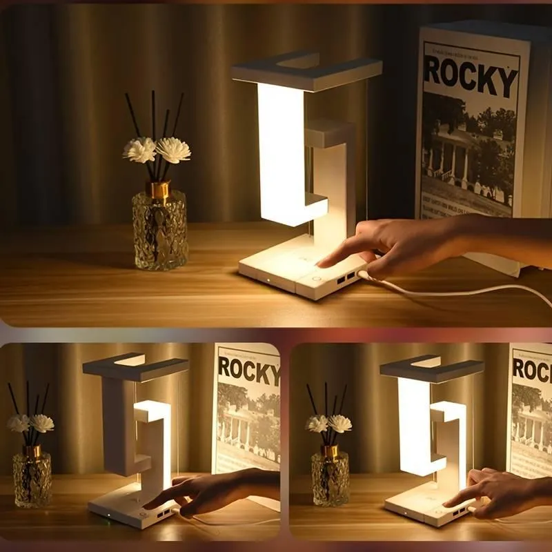 Levitation Anti-Gravity Wireless Charging Table Lamp