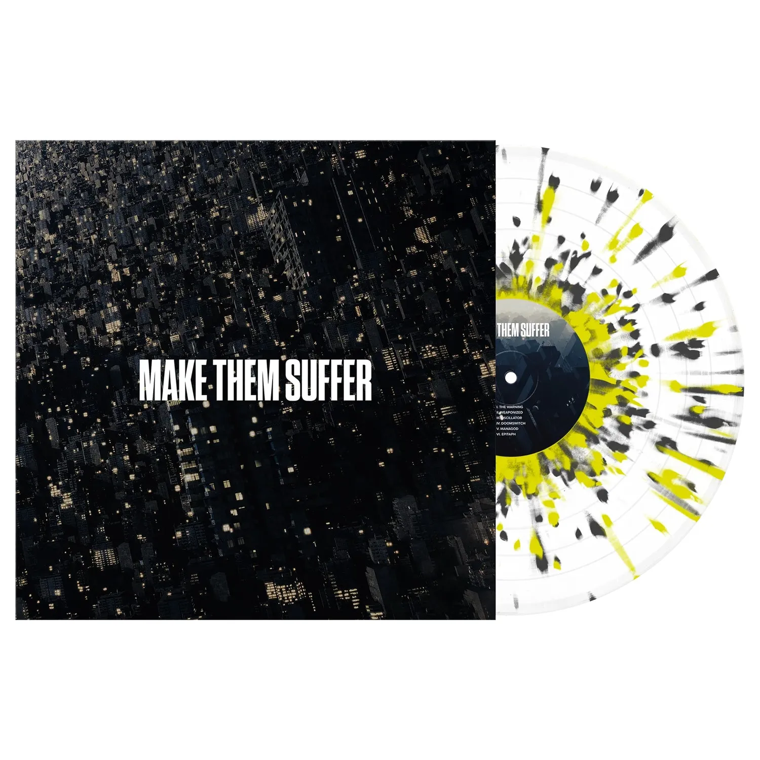 Make Them Suffer LP (Clear w/ Grey & Yellow Splatter Vinyl)