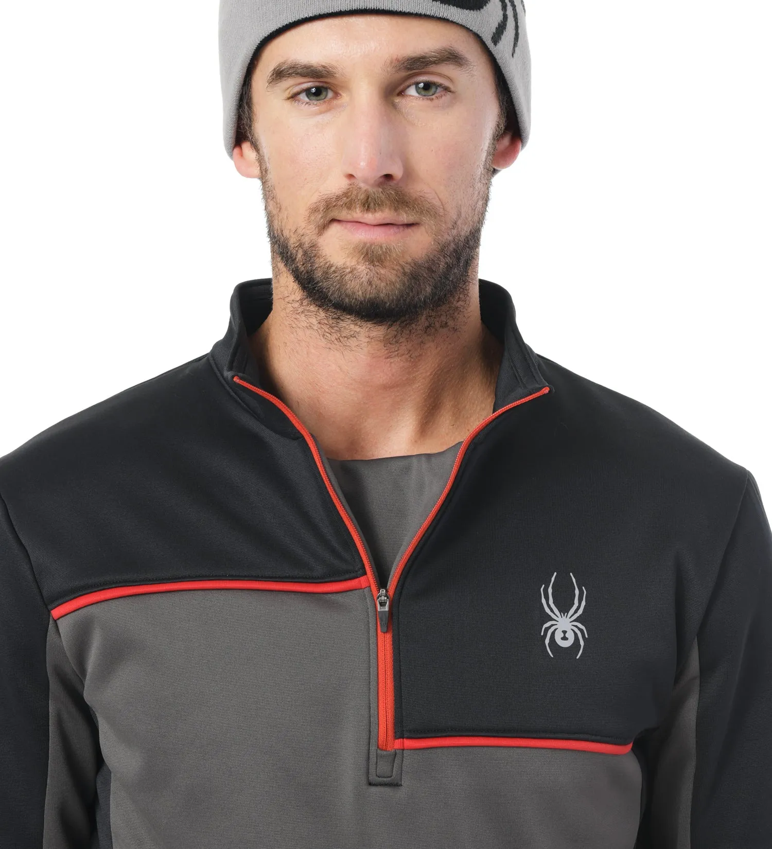 MEN'S CHARGER ZIP T-NECK