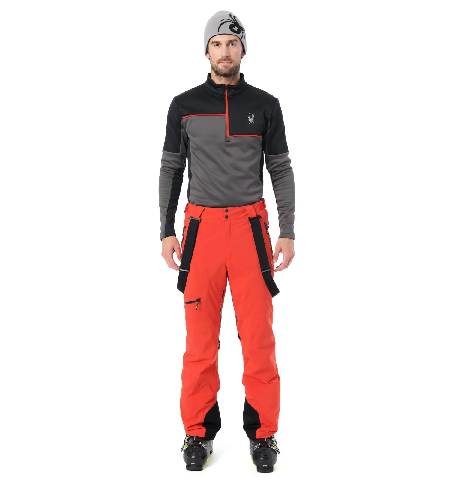 MEN'S CHARGER ZIP T-NECK