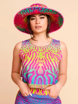 NEON FLUX COTTON SLEEVELESS TOP