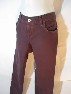 NEW LOOMSTATE PANTS FLUX Organic Cotton Denim Jeans 28 PURPLE