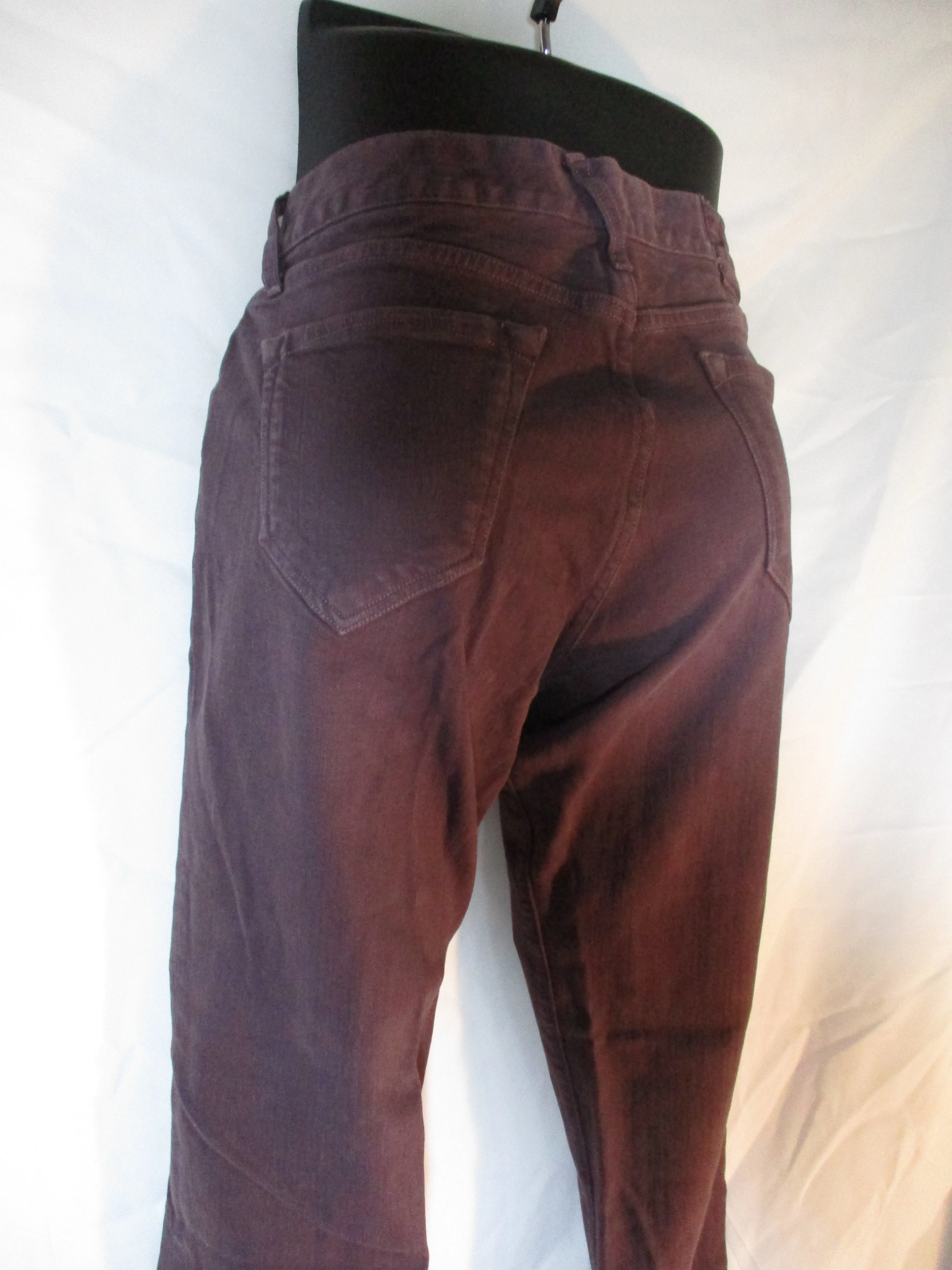 NEW LOOMSTATE PANTS FLUX Organic Cotton Denim Jeans 28 PURPLE