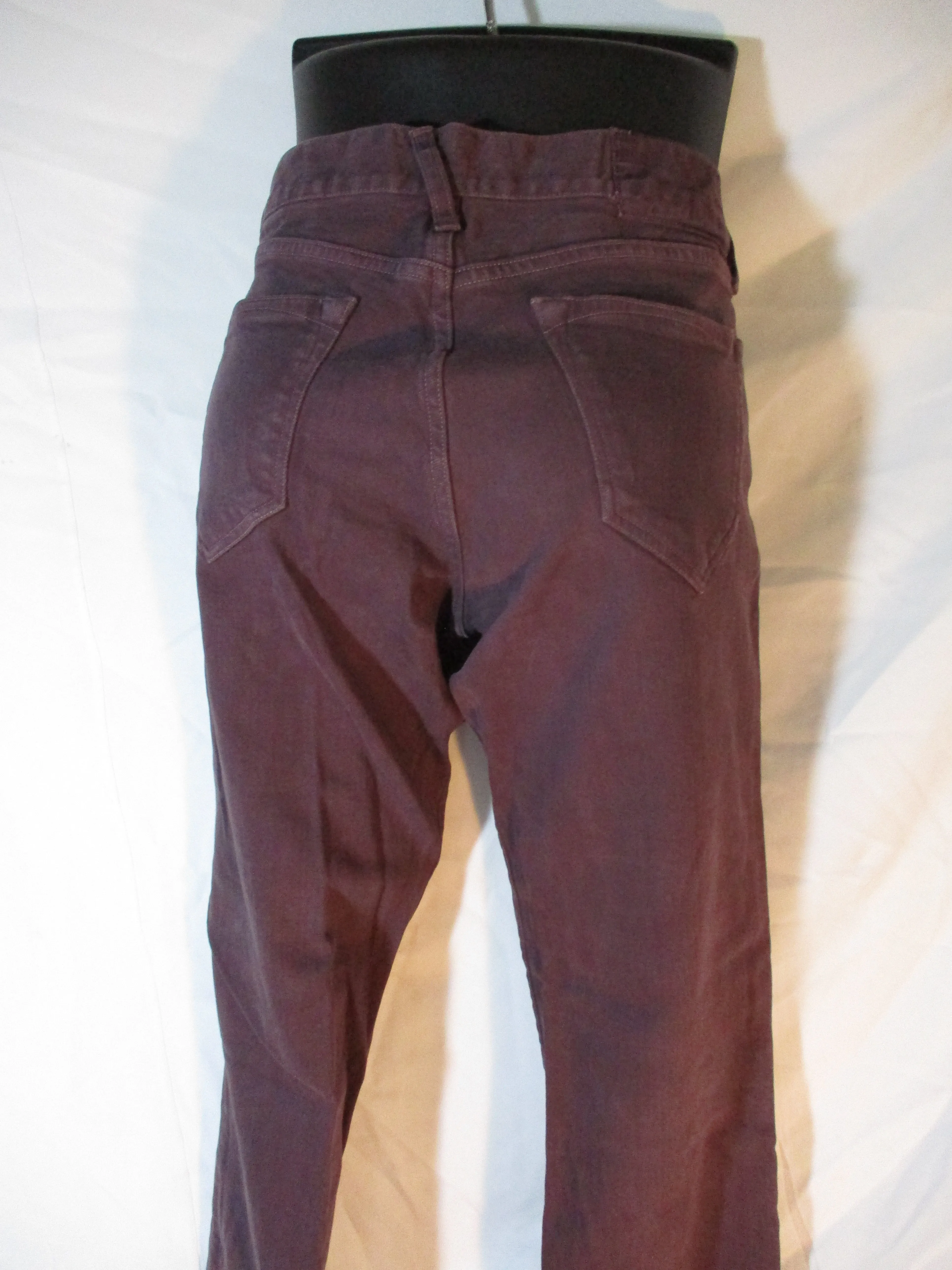 NEW LOOMSTATE PANTS FLUX Organic Cotton Denim Jeans 28 PURPLE