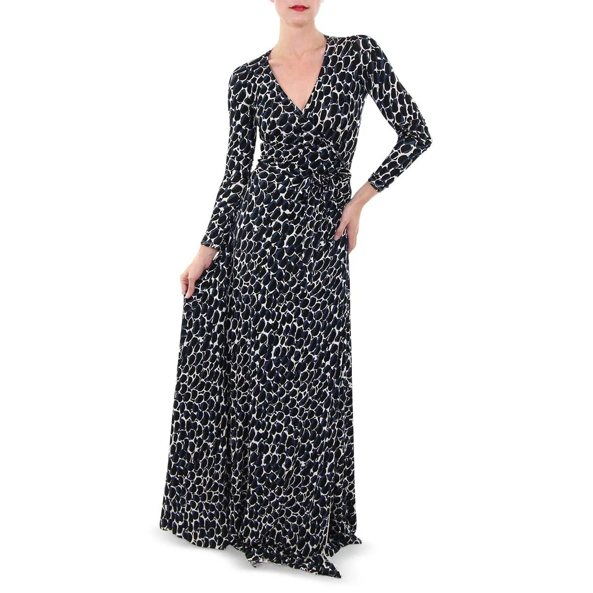 Night Python Harlow Wrapdress