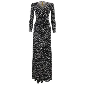 Night Python Harlow Wrapdress