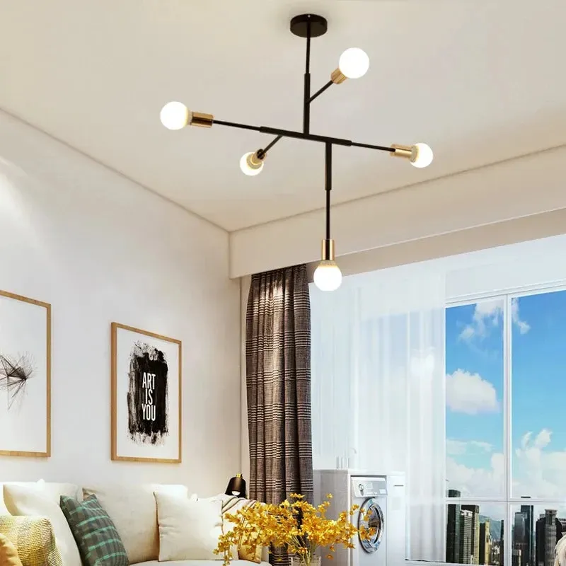 Nordic Postmodern Minimalist Fashion Lighting, Cafe Bedroom, Restaurant, Bar Hall, Creative Individual Chandelier