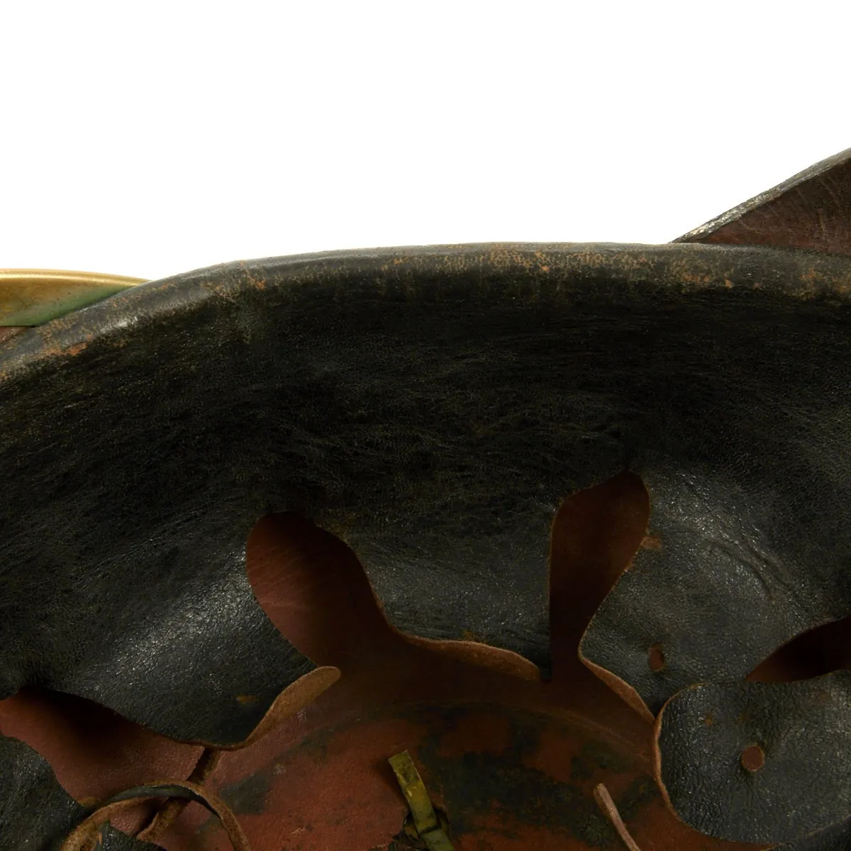 Original German WWI Saxon Model 1897 Foot Artillery Pickelhaube Kugelhelm Helmet - Dated 1912