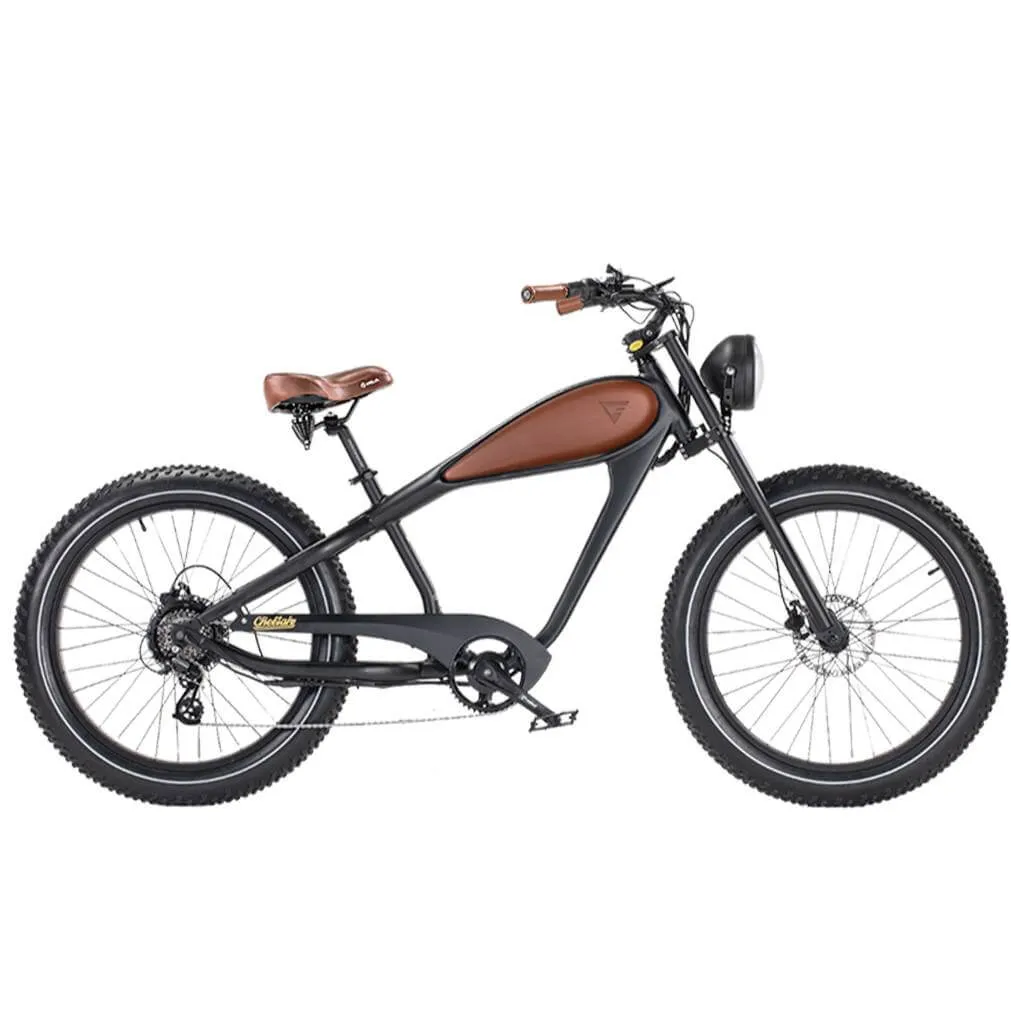 Revi Cheetah Plus Cafe Racer 48V 750W Motorcycle E-Bike