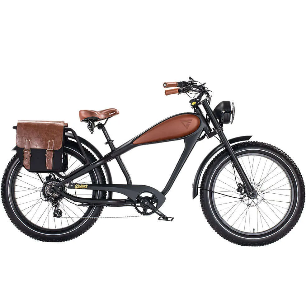 Revi Cheetah Plus Cafe Racer 48V 750W Motorcycle E-Bike
