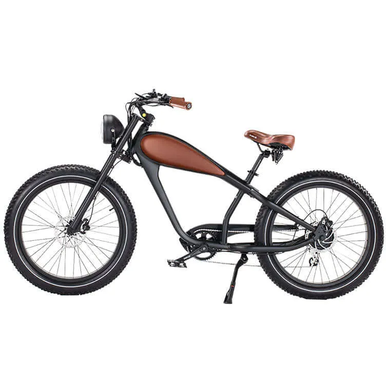Revi Cheetah Plus Cafe Racer 48V 750W Motorcycle E-Bike