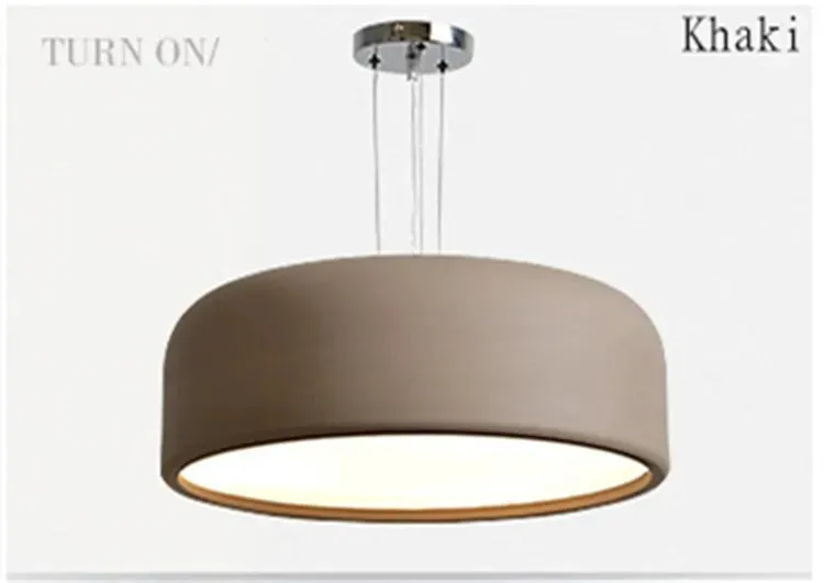 Scandinavian Pendant Lamp Hanging Dual-purpose Lamps Post-modern Minimalist Bedroom Dining Room Study Fashion LED Iron Acrylic