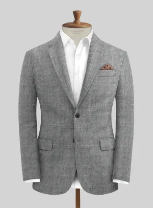 Solbiati Gray Glen Linen Jacket
