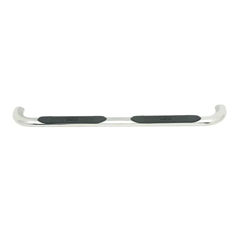 Westin Platinum 4 in Oval Bent Step Bars - Polished Stainless - Extended Cab - GM Fullsize Truck 1999-2014 - Pair